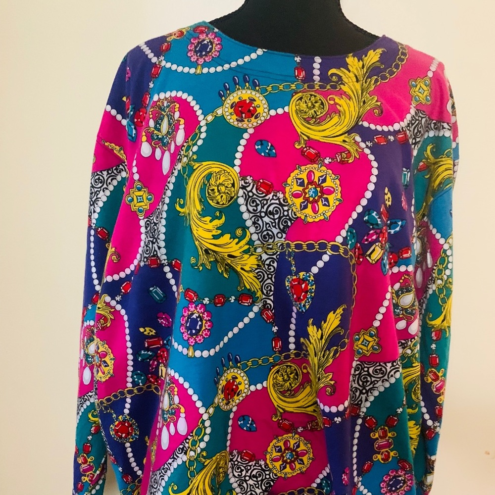 Colorful Jeweled Top